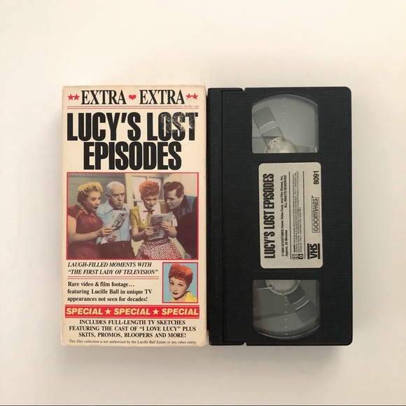 Lucy’s Lost Episodes Vhs Tape - Picture 3 of 4
